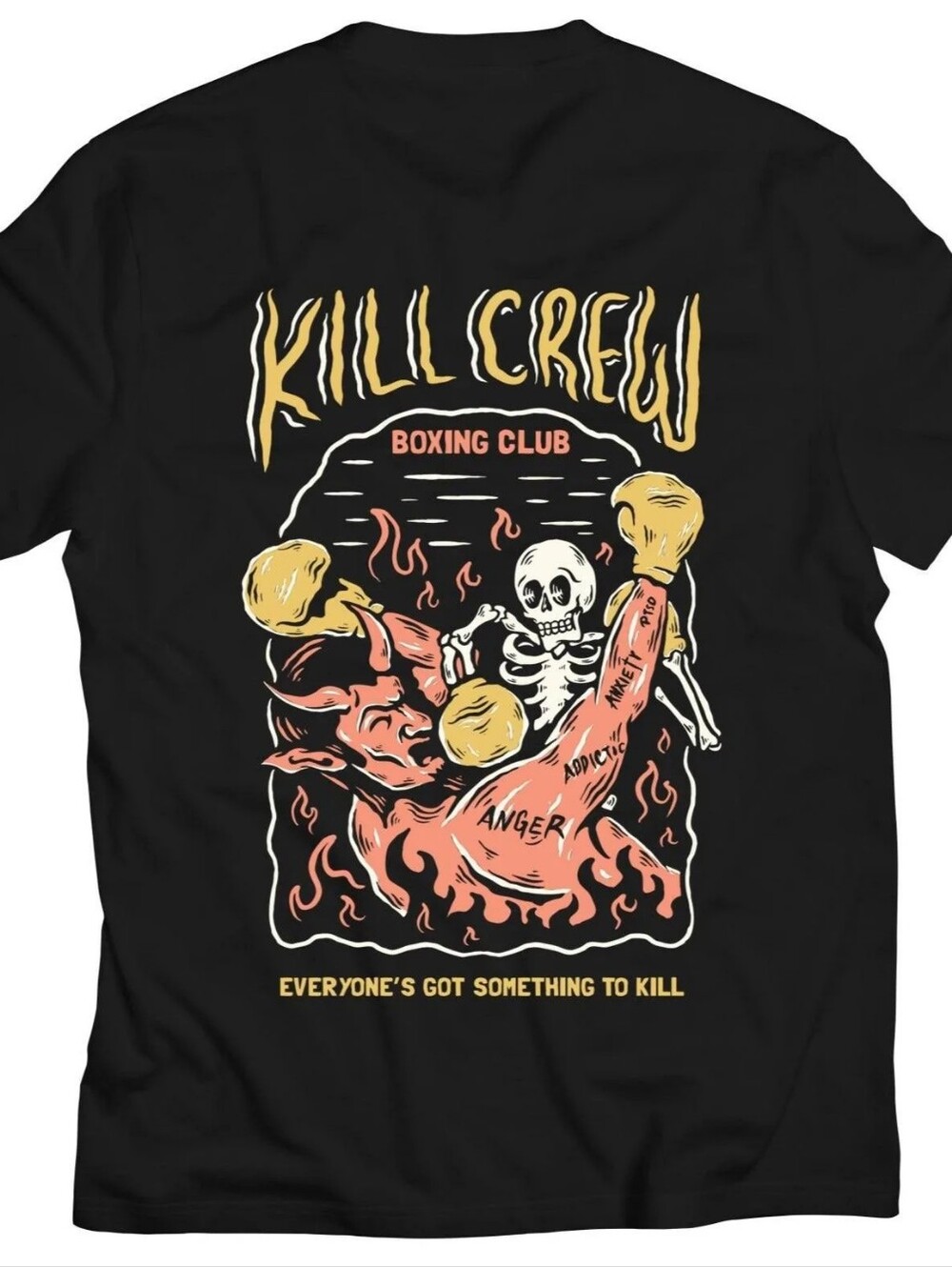 Kill Crew Inner Demons Boxing Club Shirt 3x